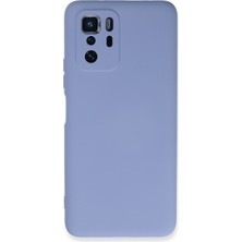 Happycase Xiaomi Poco X3 Gt Kılıf Nano Içi Kadife  Silikon - Lila