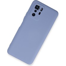 Happycase Xiaomi Poco X3 Gt Kılıf Nano Içi Kadife  Silikon - Lila