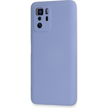 Happycase Xiaomi Poco X3 Gt Kılıf Nano Içi Kadife  Silikon - Lila