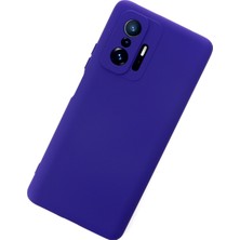 Happycase Xiaomi Mi 11T Pro Kılıf Nano Içi Kadife  Silikon - Mor