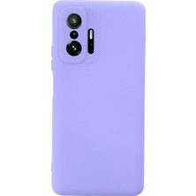 Happycase Xiaomi Mi 11T Pro Kılıf Nano Içi Kadife  Silikon - Lila