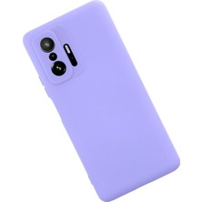 Happycase Xiaomi Mi 11T Pro Kılıf Nano Içi Kadife  Silikon - Lila