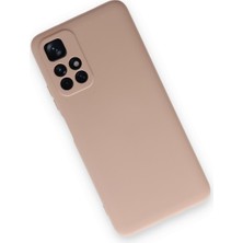 Happycase Xiaomi Poco M4 Pro 5g Kılıf Nano Içi Kadife  Silikon - Pudra