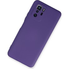 Happycase Xiaomi Poco X3 Gt Kılıf Nano Içi Kadife  Silikon - Mor