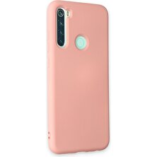 Happycase Xiaomi Redmi Note 8 Kılıf Nano Içi Kadife  Silikon - Pudra