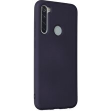 Happycase Xiaomi Redmi Note 8 Kılıf Nano Içi Kadife  Silikon - Lacivert