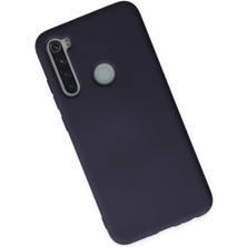 Happycase Xiaomi Redmi Note 8 Kılıf Nano Içi Kadife  Silikon - Lacivert