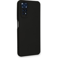 Happycase Xiaomi Redmi Note 11S Kılıf Nano Içi Kadife  Silikon - Siyah