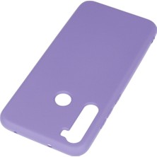 Happycase Xiaomi Redmi Note 8 Kılıf Nano Içi Kadife  Silikon - Lila