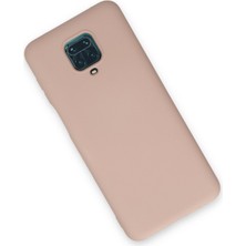 Happycase Xiaomi Redmi Note 9s Kılıf Nano Içi Kadife  Silikon - Pudra