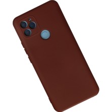 Happycase General Mobile Gm 21 Kılıf Nano Içi Kadife  Silikon - Kahverengi