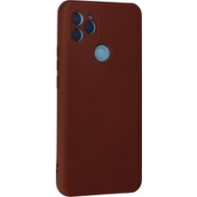 Happycase General Mobile Gm 21 Kılıf Nano Içi Kadife  Silikon - Kahverengi