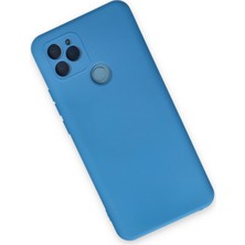 Happycase General Mobile Gm 22 Kılıf Nano Içi Kadife  Silikon - Mavi