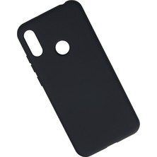 Happycase Huawei Y6 2019 Kılıf Nano Içi Kadife  Silikon - Koyu Gri