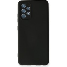 Happycase Samsung Galaxy A32 Kılıf Nano Içi Kadife  Silikon - Siyah