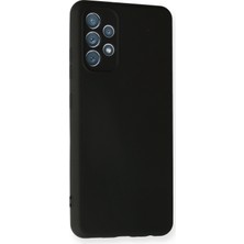 Happycase Samsung Galaxy A32 Kılıf Nano Içi Kadife  Silikon - Siyah