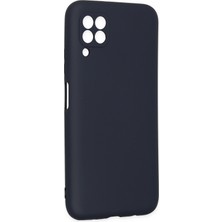 Happycase Huawei P40 Lite Kılıf Nano Içi Kadife  Silikon - Lacivert