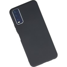 Happycase Vivo Y11S Kılıf Nano Içi Kadife  Silikon - Gri