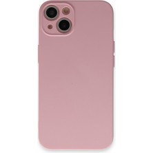 Happycase iPhone 13 Kılıf Nano Içi Kadife  Silikon - Pembe