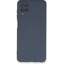 Happycase Samsung Galaxy M12 Kılıf Nano Içi Kadife  Silikon - Gri