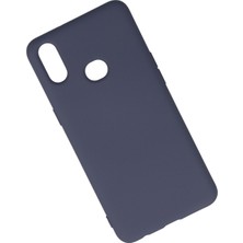 Happycase Samsung Galaxy A10S Kılıf Nano Içi Kadife  Silikon - Gri