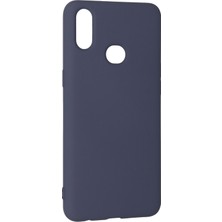 Happycase Samsung Galaxy A10S Kılıf Nano Içi Kadife  Silikon - Gri