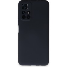 Happycase Xiaomi Redmi Note 11T Kılıf Nano Içi Kadife  Silikon - Lacivert