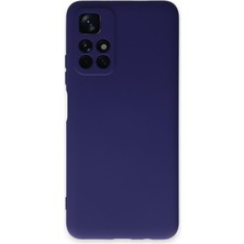 Happycase Xiaomi Redmi Note 11T Kılıf Nano Içi Kadife  Silikon - Mor