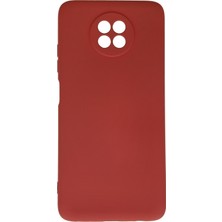 Happycase Xiaomi Redmi Note 9 5g Kılıf Nano Içi Kadife  Silikon - Kiremit
