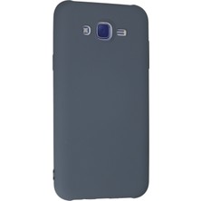 Happycase Samsung Galaxy J7 Kılıf Nano Içi Kadife  Silikon - Gri