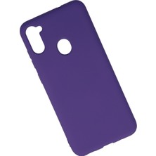 Happycase M11 Kılıf Nano Içi Kadife  Silikon - Mor