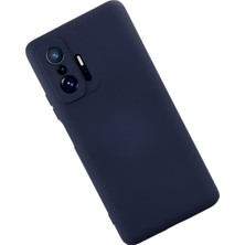 Happycase Xiaomi Mi 11T Pro Kılıf Nano Içi Kadife  Silikon - Koyu Gri