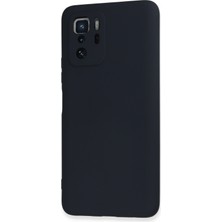 Happycase Xiaomi Poco X3 Gt Kılıf Nano Içi Kadife  Silikon - Lacivert