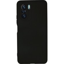 Happycase Xiaomi Redmi K40 Pro Kılıf Nano Içi Kadife  Silikon - Siyah