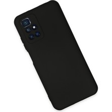 Happycase Xiaomi Redmi 10 Kılıf Nano Içi Kadife  Silikon - Siyah