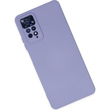 Happycase Xiaomi Redmi Note 11 Pro Kılıf Nano Içi Kadife  Silikon - Lila