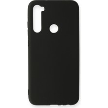 Happycase Xiaomi Redmi Note 8 Kılıf Nano Içi Kadife  Silikon - Siyah