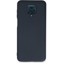 Happycase Xiaomi Redmi Note 9s Kılıf Nano Içi Kadife  Silikon - Lacivert