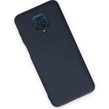 Happycase Xiaomi Redmi Note 9s Kılıf Nano Içi Kadife  Silikon - Lacivert