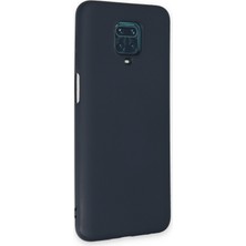 Happycase Xiaomi Redmi Note 9s Kılıf Nano Içi Kadife  Silikon - Lacivert