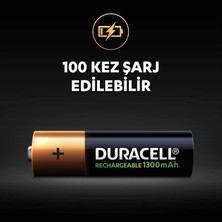 Şarj Edilebilir Aa 1300MAH Piller, 2’li Paket