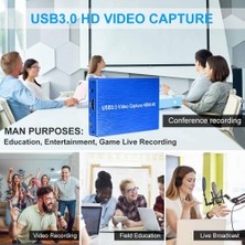 Keepro 4K HDMI - USB 3.0 Video Capture Dongle 1080P Full Hd Video Kaydedici