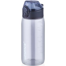 Uzspace 4101 Tritan Pipetli Matara 450 ml Gri