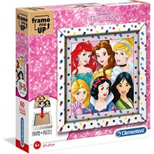 Clementoni - 60 Parça Frame Me Up Puzzle - Princess