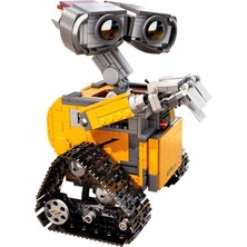 Shenzhen Xin Xin Disney 687 Parça Wall E Robot Yapı Oyuncak - Sarı  (Yurt Dışından)