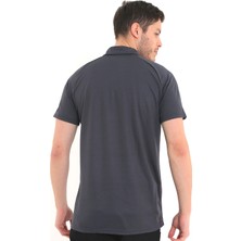 Raru Erkek Polo T-Shirt Nox Antrasit