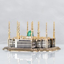 Yağmur Can Mescidi Nebevi (Cami) Altın Renk Ebat 25 x 14