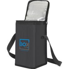 Box&Box Plaj, Piknik, Kamp Çantası, Siyah, 6 Litre, Termal Korumalı (Sıcak Soğuk Thermo Bag)