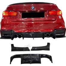 SML Dizayn Bmw M3 2012 - 2018 F80-VORSTEINER-DIFÜZÖR-ARKA-EK (Plastik) Set 3 Parça