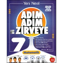 Newton Yayınları 7. Sınıf Matematik+Fen Bilimleri Adım Adım Zirveye Soru Bankası 2 Kitap